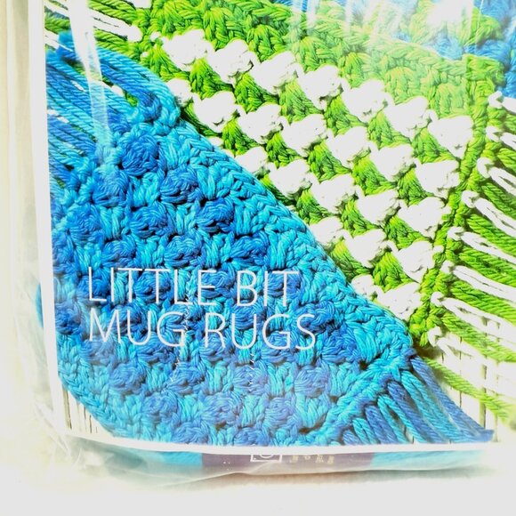 Annie's Hook & Needle Club Crochet Little Bit Mug Rugs Kit - NEW - Picture 4 of 4